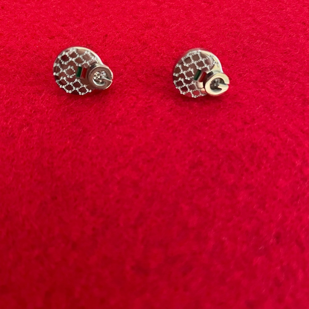 Gucci earrings post backs